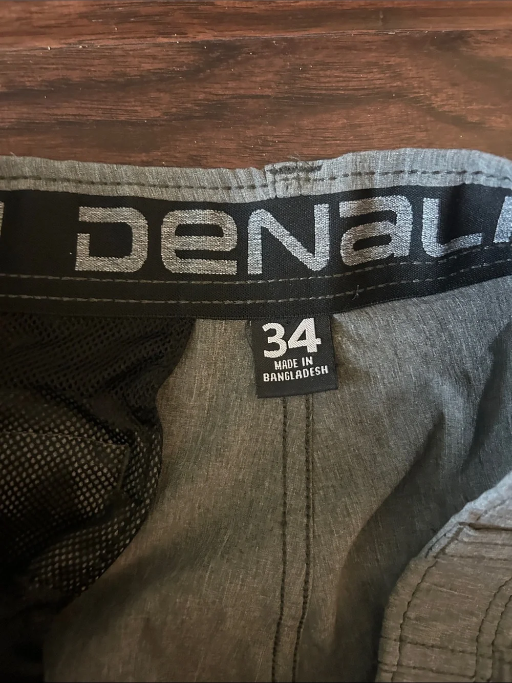 Denali Men's Grey Board Shorts